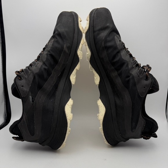 Merrell Moab Speed GTX Waterproof Trail Running Shoes Black Orange Mens 14 Wide - Picture 6 of 10